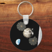 NASA Orion in Lunar Orbit Sleutelhanger (Voorkant)