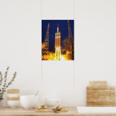 NASA Orion-ruimtevaartuig raketlancering Poster (Keuken)