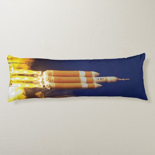 NASA Orion Spacecraft Rocket Launch Lichaamskussen (Achterkant)