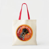 NASA Parker Solar Probe Comet Red Trim Tote Bag (Voorkant)