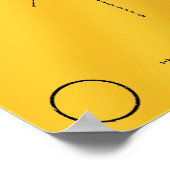 NASA Pioneer 10 Space Probe Gold Plaque Poster (Hoek)