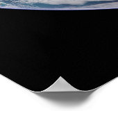 NASA Planet Earth Indian Ocean Uitzicht Poster (Hoek)