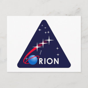 NASA Project Orion Logo Briefkaart