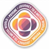 NASA Psyche Mission Sticker (Voorkant)