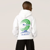 NASA Quesst Logo Supersonic White (Achterkant volledig)