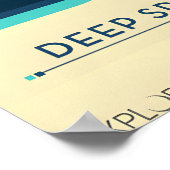 NASA Retro Style Travel Poster - Deep Space Atomic (Hoek)