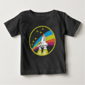 NASA Rocket Space Shuttle T-Shirt (Voorkant)