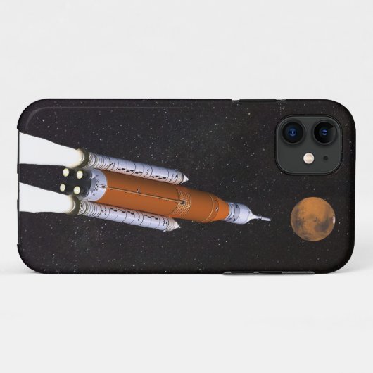 NASA SLS Space Launch System Case-Mate iPhone Case (Achterkant (horizontaal))
