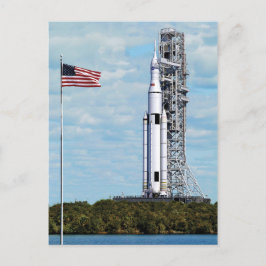 NASA SLS Space Launch System Rocket Launchpad Briefkaart