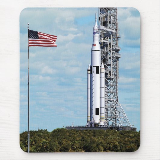 NASA SLS Space Launch System Rocket Launchpad Muismat (Voorkant)