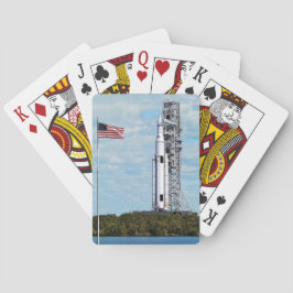 NASA SLS Space Launch System Rocket Launchpad Pokerkaarten