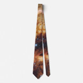 NASA Space Galaxy Lumineuse Nebula Cravate (Devant)
