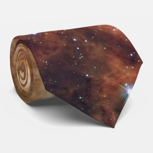 NASA Space Galaxy Lumineuse Nebula Cravate (Roulé)