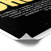 NASA Space Horror Movie Style Poster - Gamma Ray (Coin)