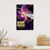 NASA Space Horror Movie Style Poster - Gamma Ray (Cuisine)
