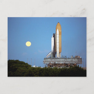 NASA Space Shuttle Atlantis STS-86 lancering uitro Briefkaart