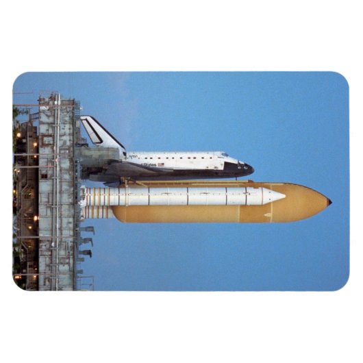 NASA Space Shuttle Atlantis STS-86 Start Uitrustin Magneet (Horizontaal)