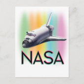 NASA Space Shuttle Briefkaart (Voorkant)