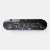 NASA Space Shuttle Cockpit Earth Orbit Window Uitz Skateboard (Horizontaal)
