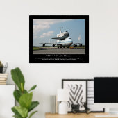 NASA Space Shuttle Discovery-lift op Boeing Poster (Thuiskantoor)