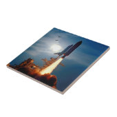 NASA Space Shuttle Discovery Start STS-64 Tegeltje (Zijkant)