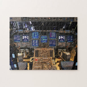 NASA Space Shuttle Endeavor Flight Deck Cockpit Legpuzzel