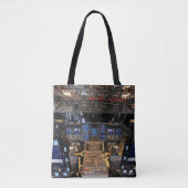 NASA Space Shuttle Endeavor Flight Deck Cockpit Tote Bag (Voorkant)