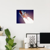 NASA Space Shuttle Photo Poster (Thuiskantoor)