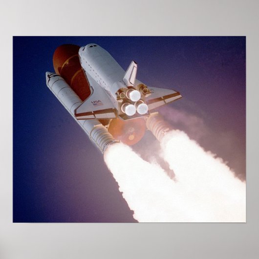 NASA Space Shuttle Photo Poster (Voorkant)