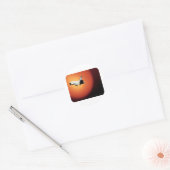 NASA Space Shuttle Sun Ronde Sticker (Envelop)