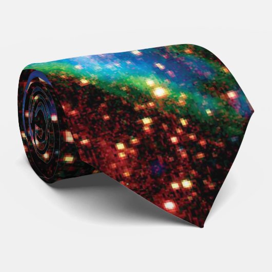 NASA Supernova Remnant W49B Gamma Ray Burst Neck T Stropdas (Opgerold)