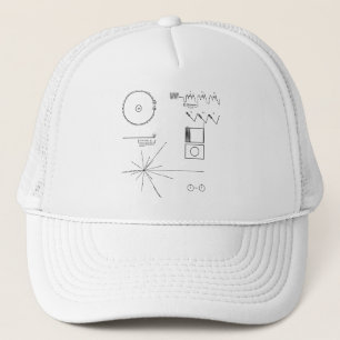 NASA Voyager Golden Record Trucker Pet