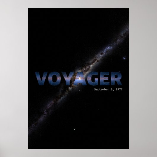 NASA Voyager - poster (Voorkant)