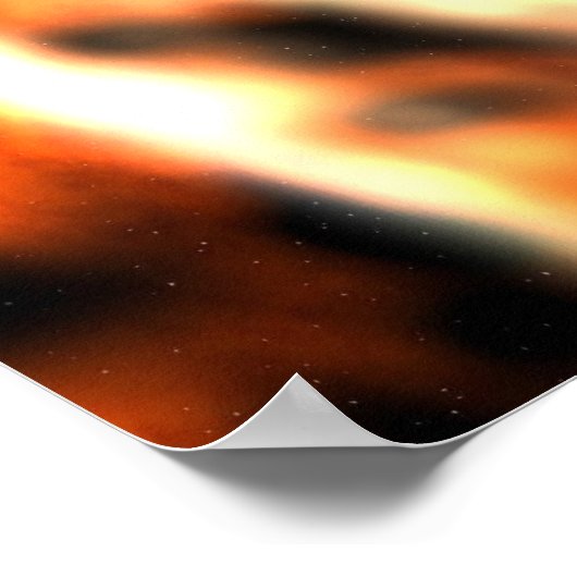 NASA / Voyager Squashes Uitzicht van het Zonnestel Poster (Hoek)