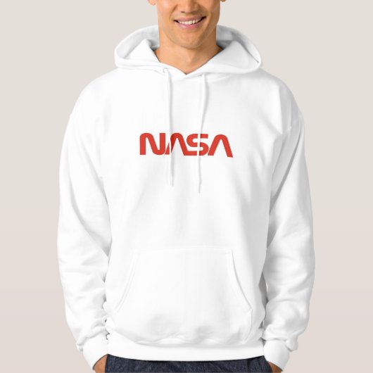 NASA Worm Logo Hoodie (Voorkant)
