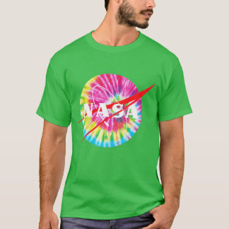 NASAie Dye grappig T-shirt