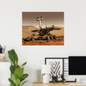 NASA's Mars Rover 'Spirit' Poster (Thuiskantoor)