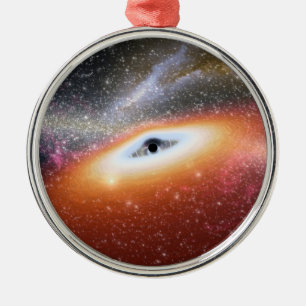 NASA's Massive Black Hole Metalen Ornament