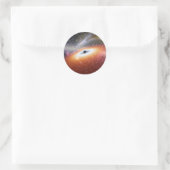 NASA's Massive Black Hole Ronde Sticker (Tas)