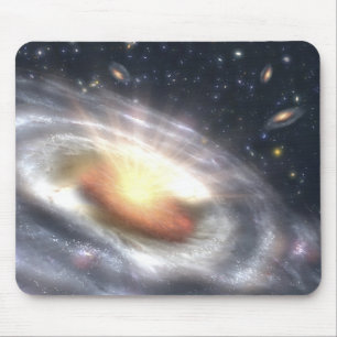NASA's Quasar Black Hole Muismat