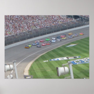 Nascar 2009 bij MIS Poster