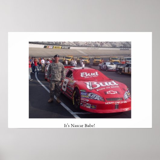Nascar Poster (Voorkant)