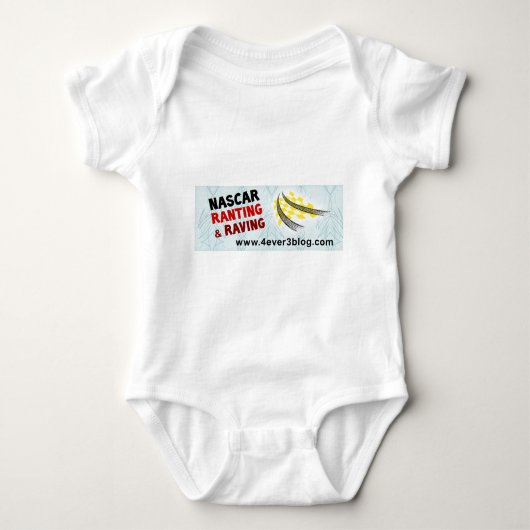 NASCAR RnR Logo (breed) Romper (Voorkant)