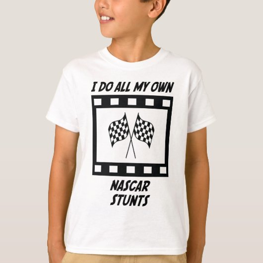 NASCAR Stunts T-shirt (Voorkant)
