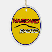 NASCARD RADIO Keramische Cirkel Ornament (Rechts)