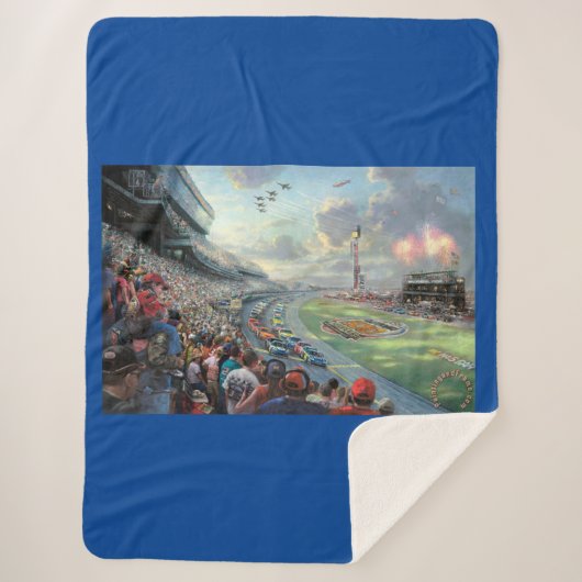 nascardeken sherpa deken (Voorkant)