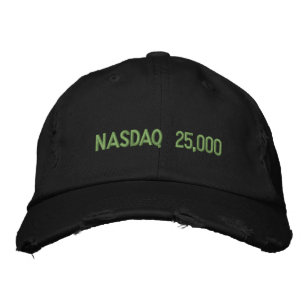 NASDAQ 25000 beursviering Geborduurde Pet