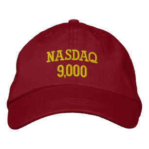 NASDAQ 9000 punten Geborduurde Pet