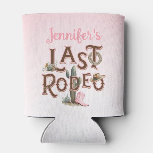 Nash Bash Last Rodeo Bachelorette Blikjeskoeler (Achterkant)