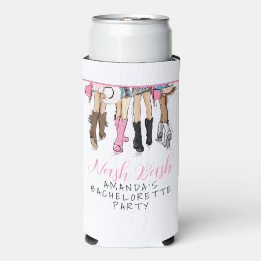 Nash Bash Nashville Bachelorette Mode Custom (Seltzer Voorkant)